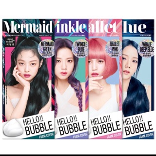 Thuốc nhuộm tóc bọt biển Hello Bubble Mise en scene Hàn Quốc mẫu mới