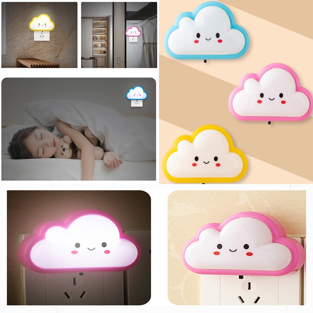 Đèn ngủ hình đám mây tiết kiệm điện dễ thương