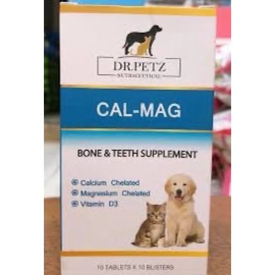 Viên uống Canxi DR.PETZ cải thiện vóc dáng, hỗ trợ tình trạng thiếu hụt canxi ở chó mèo