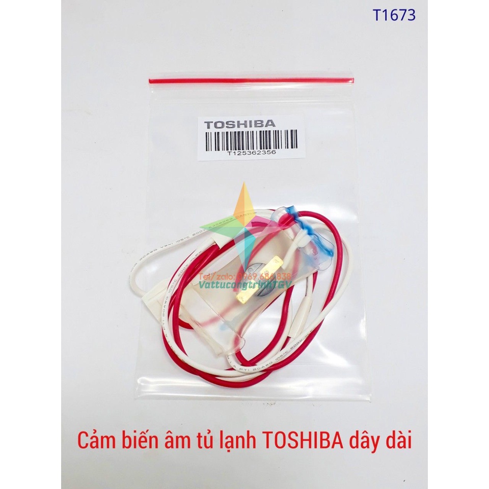 [Mã ELHA22 giảm 5% đơn 300K] Sensor cảm biến âm cho tủ lạnh TOSHIBA dây dài