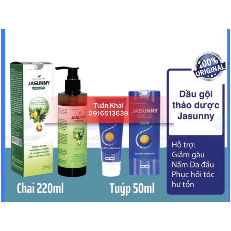 Dầu gội Dược liệu JASUNNY Chai 220ml
