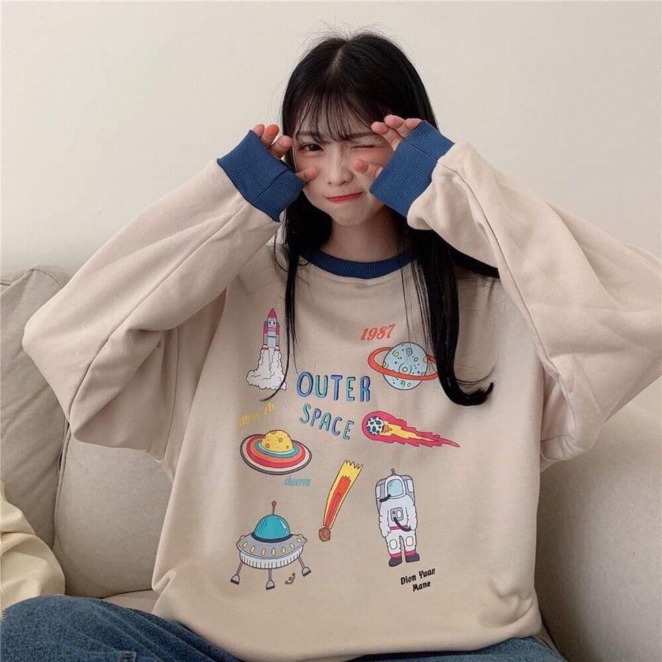 Áo Sweater Nỉ da cá Unisex 1987 [ FREESHIP ] form nam nữ unisex ❤️ Jaystoree ❤️