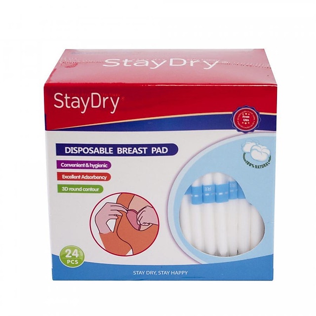 Miếng Thấm lót sữa StayDry (24 miếng)