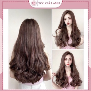 Tóc giả nữ đẹp❤️FREESHIP❤️Tóc giả kẹp chữ u xoăn dài hàng cao cấp như tóc thật