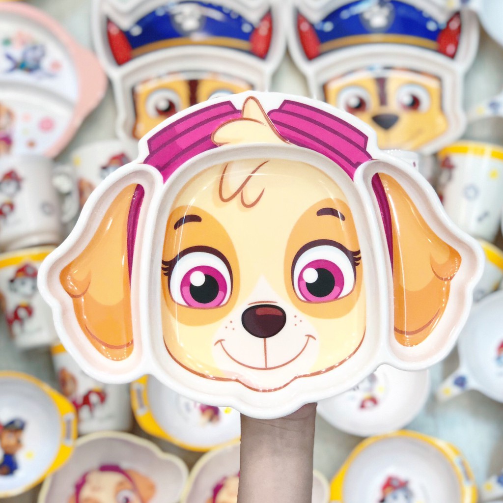 ĐỒ DÙNG ĂN DẶM ĐỘI CHÓ CỨU HỘ PAW PATROL