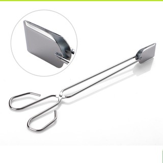 Kẹp gắp than inox: Tay cầm dài,tiện dụng không nóng tay, gắp chắc chắn