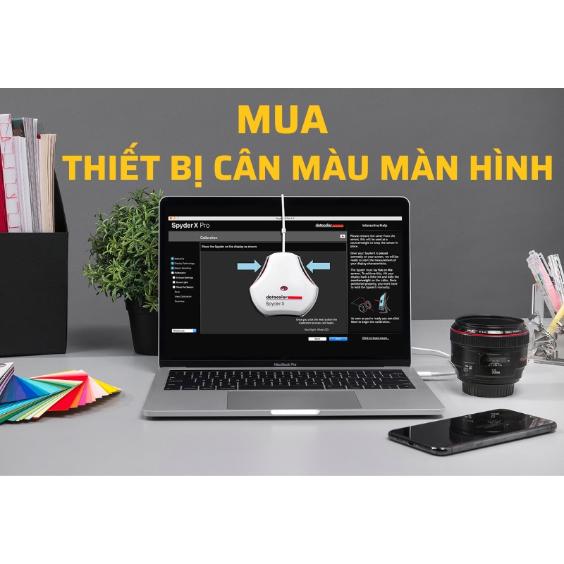 Cân màu màn hình Datacolor SpyderX Elite