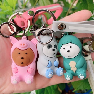 Móc khoá we bare bears