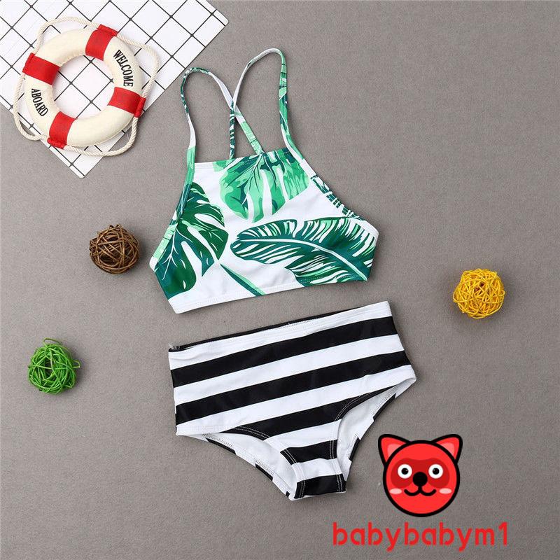 Bikini phối hoa cho mẹ và bé