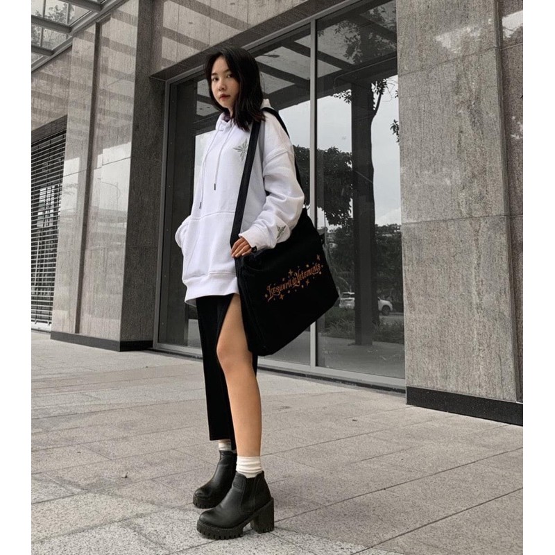 [Mã LTNP50 giảm 50000 đơn 150000] Áo khoác White Silver Signature LDV Hoodie | BigBuy360 - bigbuy360.vn