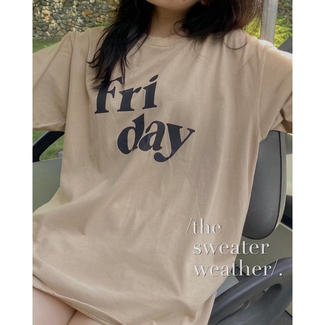 [Mã FAMARAL1 giảm 10K đơn 50K] Áo phông Friday TH6