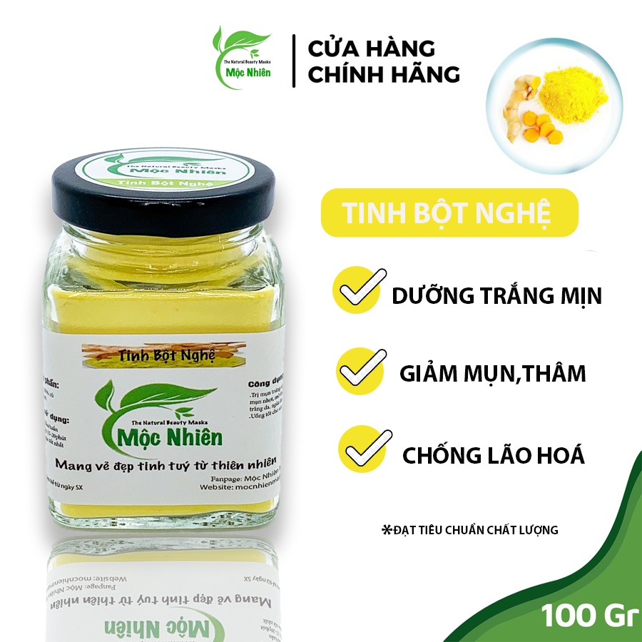 100gr Tinh nghệ nano Mộc Nhiên 100% nguyên chất