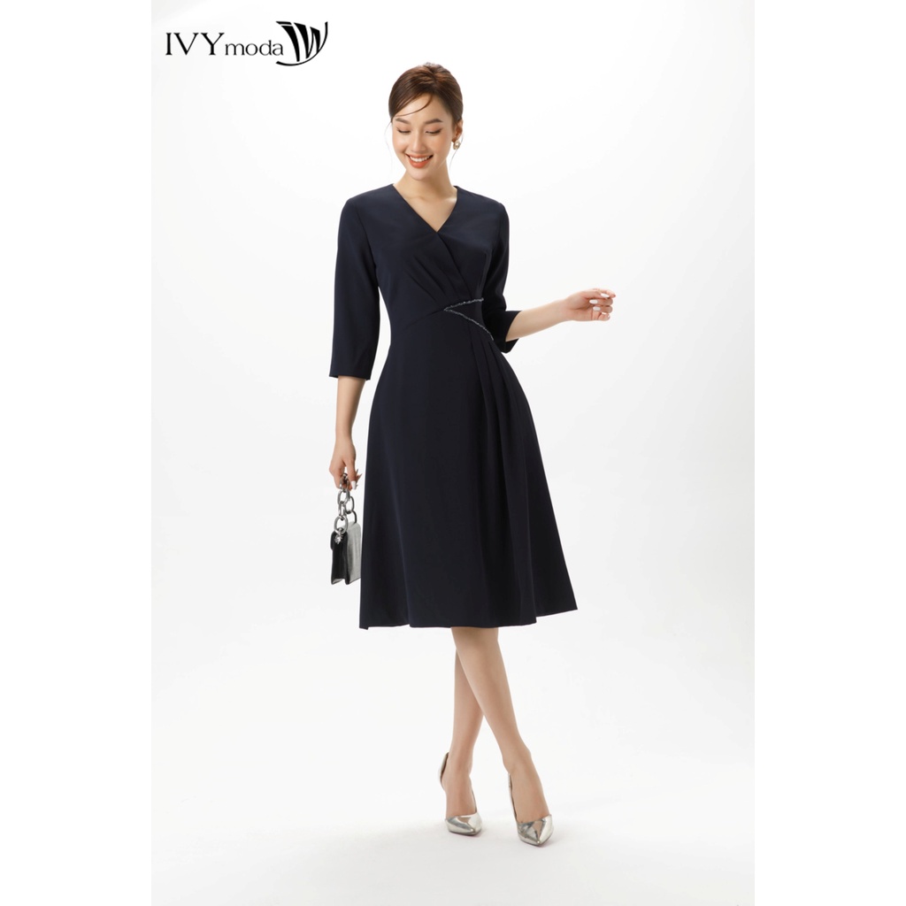 Đầm chữ A tay lỡ IVY moda MS 48T0137