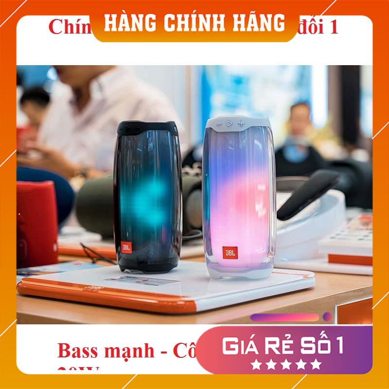 Loa bluetooth pulse 4 đèn led full 360 độ nháy theo nhịp nhạc công suất cực lớn 20w bảo hành đổi mới trong 3 tháng