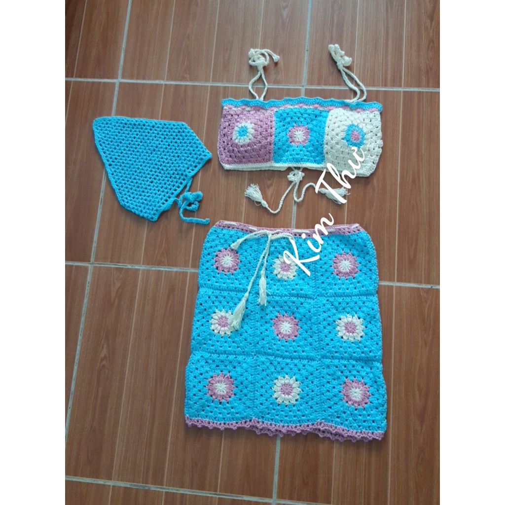 Sét áo, váy móc len