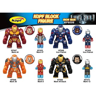 Bộ 4 mô hình LEGO Ironman KF6056