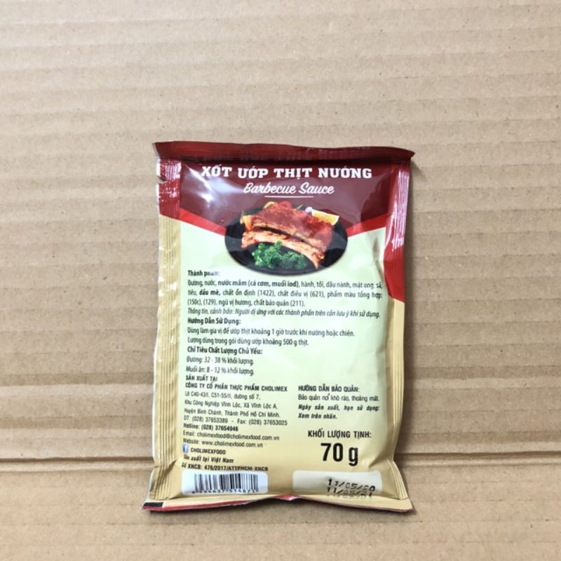 💢 Túi Nước Sốt Ướp Thịt Nướng BBQ Siêu Ngon 💢