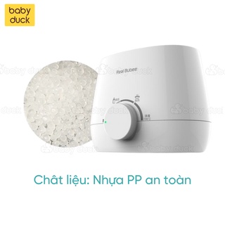 Máy hâm sữa, tiệt trùng bình sữa điện đôi Real Bubee