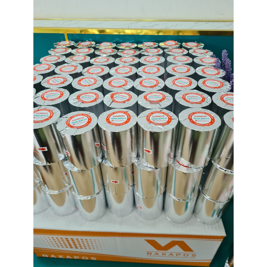 GIẤY IN BILL  K80 X60  CUỘN BỰ