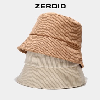 Nón vành tròn, Mũ bucket vành cụp nhung gân Classic BK57 cho cả nam và nữ