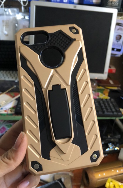 Oppo F9 ốp lưng chống sốc kèm giá đỡ siêu hot