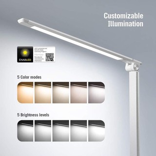 Đèn LED chống cận để bàn ánh sáng phủ rộng không nhấp nháy bảo vệ mắt TaoTronics TT-DL19-BH 24 tháng