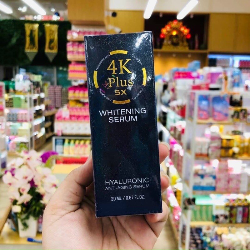 SERUM 4k PLUS DƯỠNG DA SE KHÍT CHÂN LÔNG 20ML