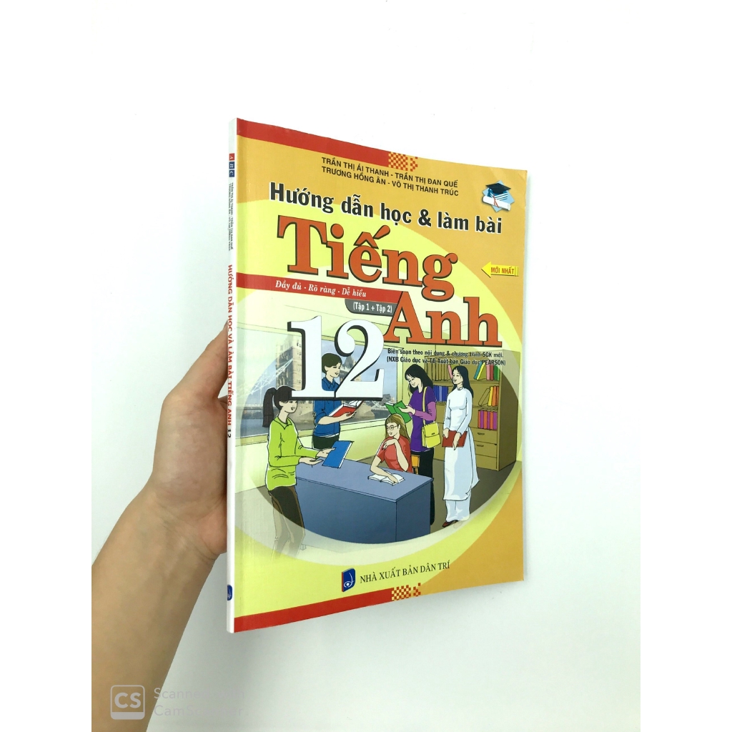 Sách - Hướng Dẫn Học Và Làm Bài - Tiếng Anh 12 (Tập 1 + Tập 2)