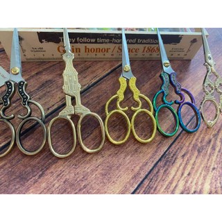 Kéo vintage cắt len
