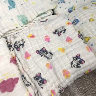 Khăn tắm nhăn loại 6 lớp ( loại dày đắt)