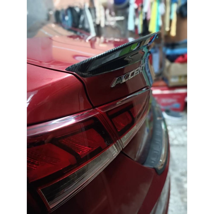 Đuôi gió thể thao, cánh lướt gió xe Accent 2019 2020 2021 2022 tặng kèm keo dính