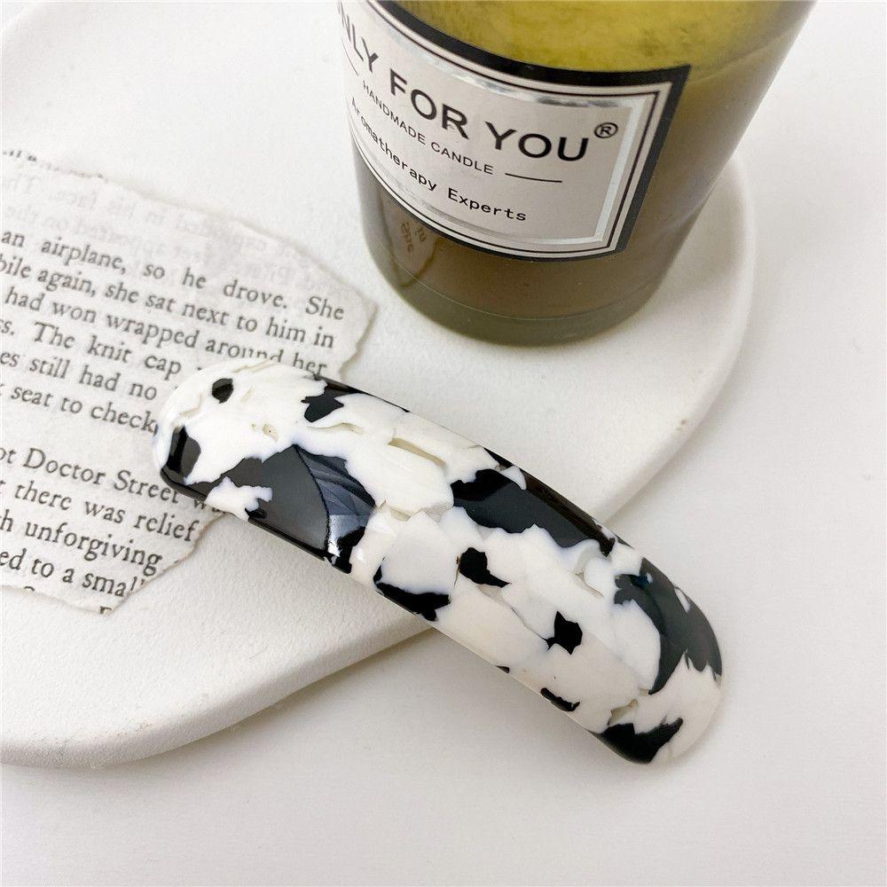 Kẹp Tóc Đuôi Ngựa Bằng Acetate Chống Trượt Thời Trang