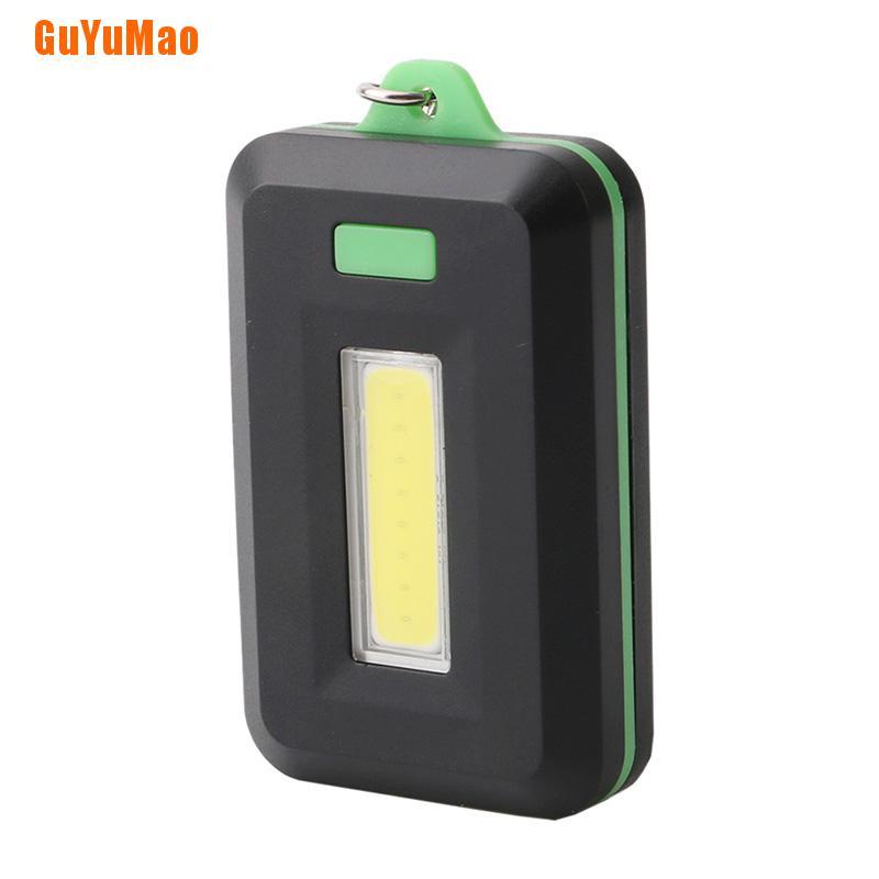 Đèn Pin LED COB Mini Chống Thấm Nước Thiết Kế Móc Chìa Khóa Tiện Dụng