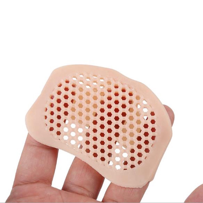 Miếng Lót Giày Cao Gót / Mát Xa Chân Bằng Silicon Gel Tổ Ong Thoáng Khí