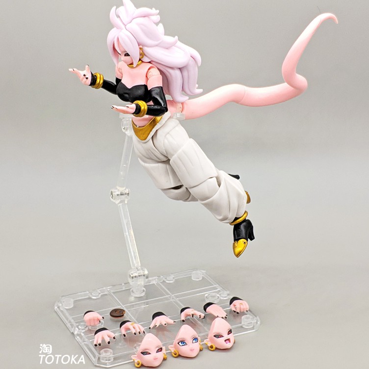 Mô hình Android 21 ShF Dragon Ball FighterZ 15cm (BL)