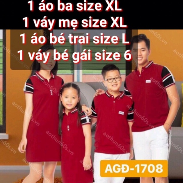 Váy áo gia đình