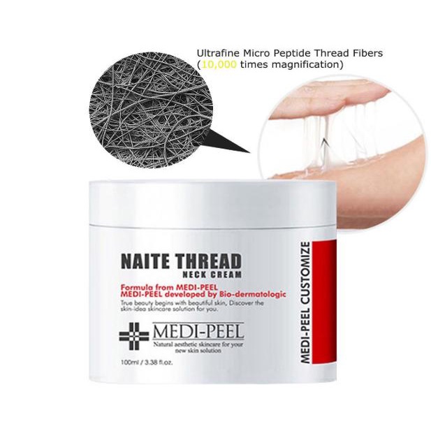 Kem Dưỡng Da Vùng Cổ Medipeel Naite Thread Neck Cream 100ml- Nuôi Dưỡng,Làm Săn Chắc Vùng Da Cổ