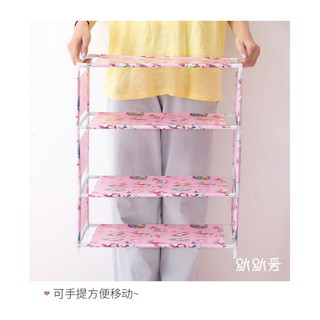 🌷Kệ giày lắp ráp 5 tầng vải bạt🌷