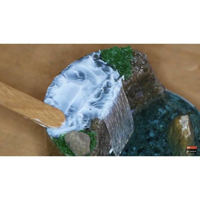 Keo tạo hiệu ứng sóng biển, gợn nước cho mô hình tiểu cảnh, sản phẩm epoxy resin
