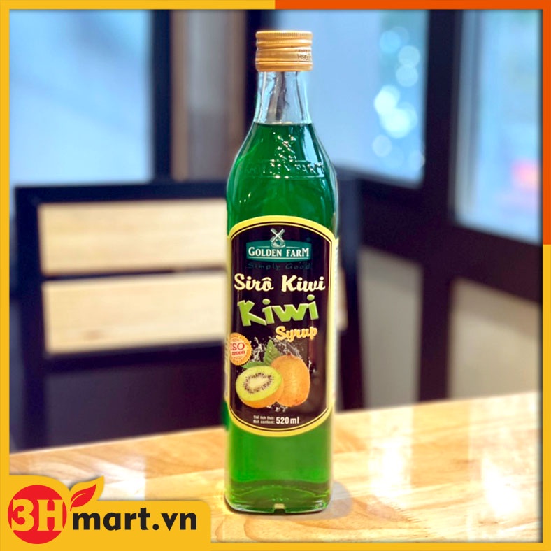 Siro kiwi Golden Farm 520ml
