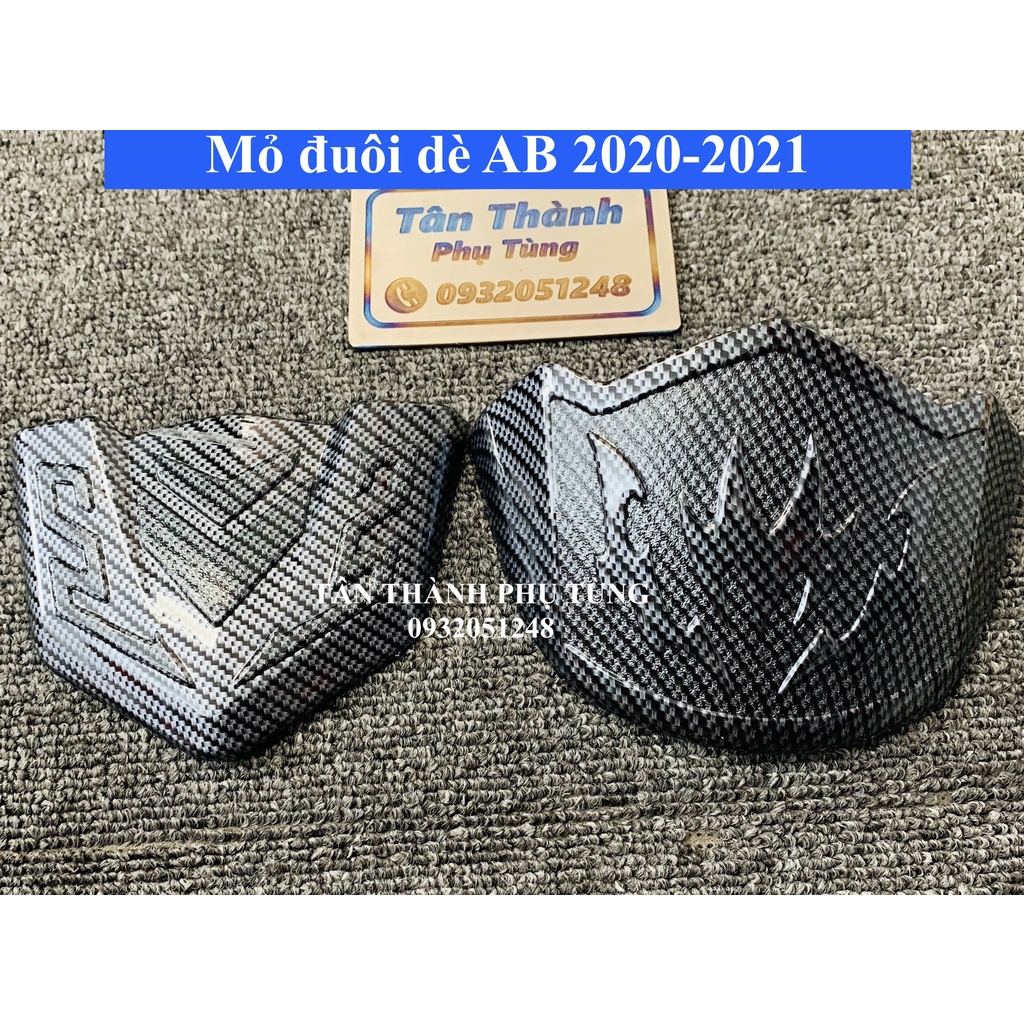 Ốp Phụ kiện Air Blade 2020-2021 Carbon :Mỏ dè, Mão Viềng đồng hồ, xin nhan, Nắp xăng