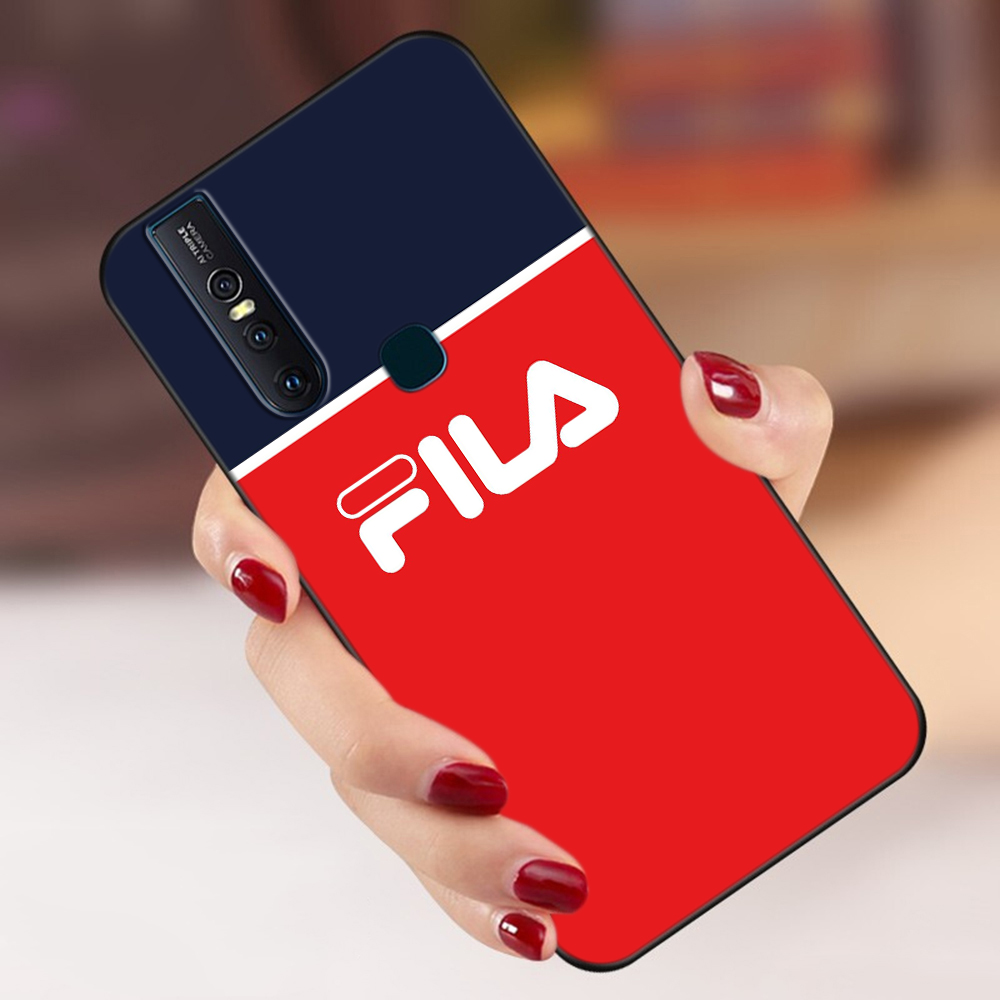 Ốp Điện Thoại Silicon Tpu Mềm Hình Logo Fila U42 Download Cho Vivo Y11 Y12 Y15 Y17 Y19 Y30 Y50 X30 Pro S5 Nex 3