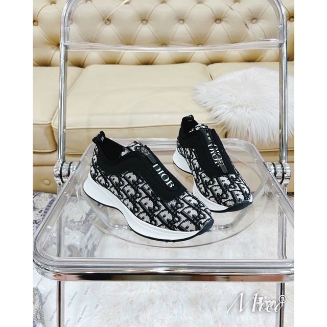 Giày thể thao lười chun D i o r fullbox