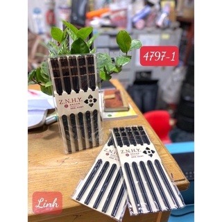 đũa phíp đen melamine cao cấp