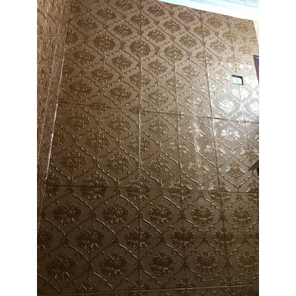 Xốp Dán Tường Tân Cổ 7 Hàng Nhập Khẩu Cao Cấp Khổ Lớn 70x70cm Sẵn Keo