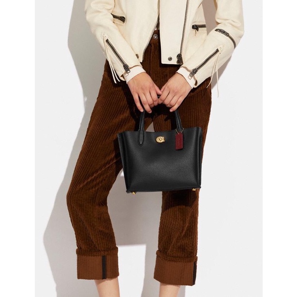 Túi tote Coach willow size trung