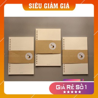 Ruột giấy refill - A5 - Sổ còng - 20 lỗ - [Sotayhandmade.vn] (shopmh59) (mh59)
