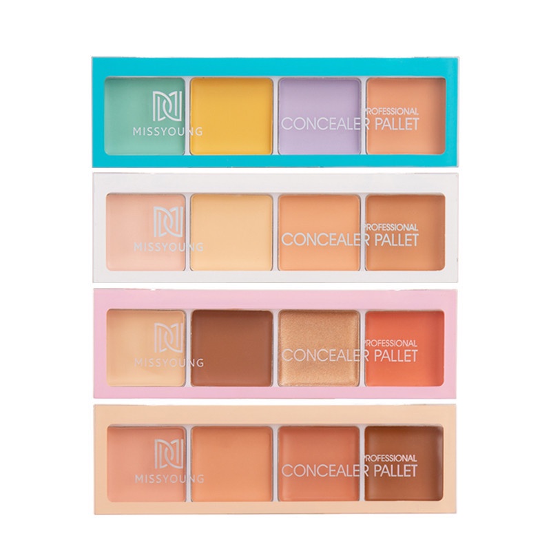 [Hàng mới về] Kem che khuyết điểm MissYoung tự nhiên với bốn màu sắc bắt mắt