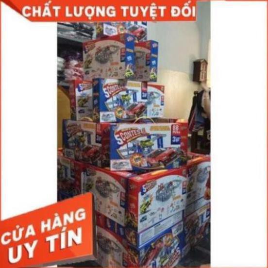 [Xả kho + free ship] Bộ đường ray ô tô 88 chi tiết