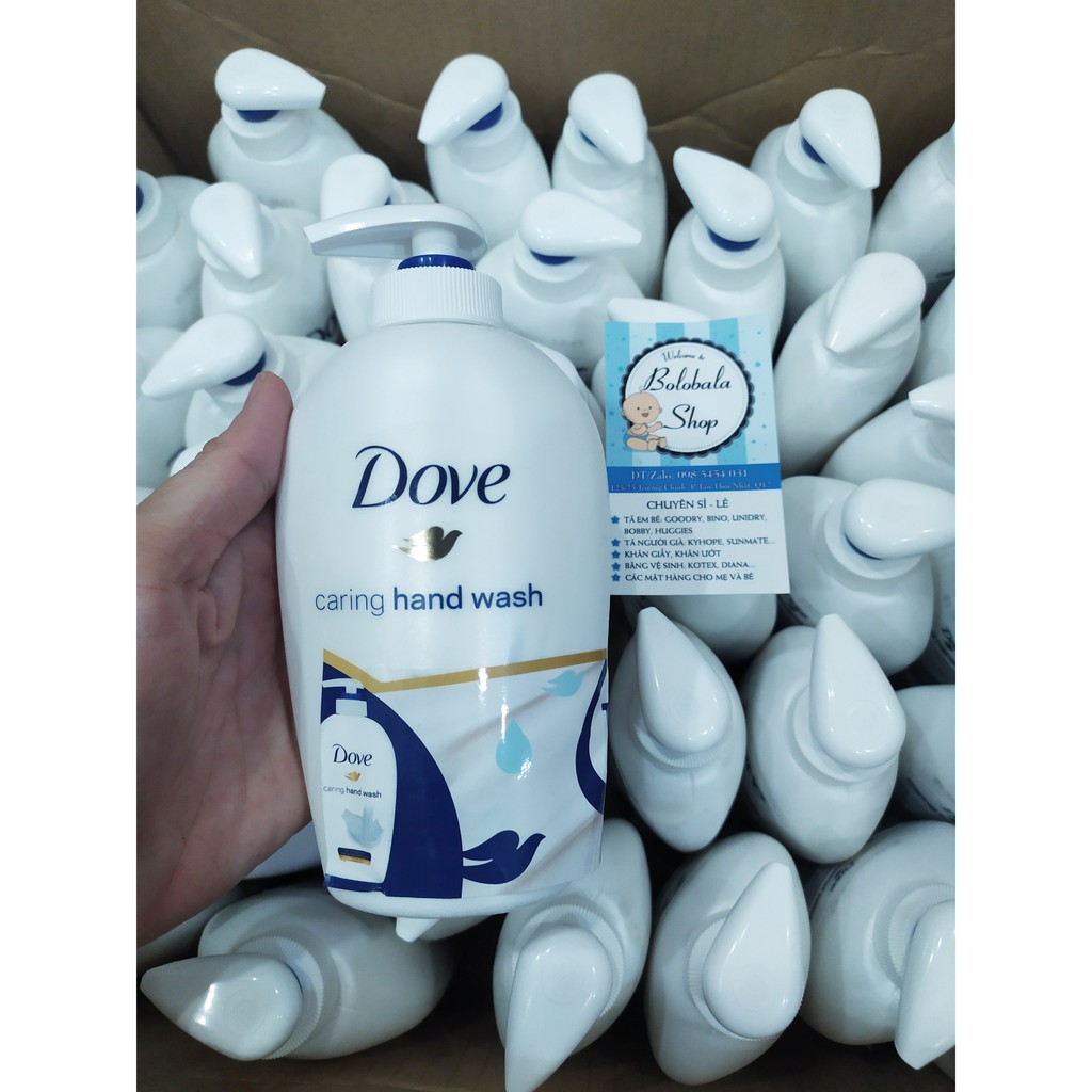 Sữa rửa tay Dove 250ml sạch khuẩn, mềm mịn da tay - hàng khuyến mãi